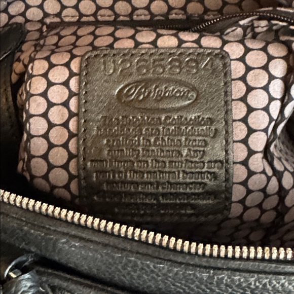 Brighton Masterpiece COLL  AMAYA KIARA TASSELED WHIPSTICHED . Shoulder Bag - Picture 6 of 8